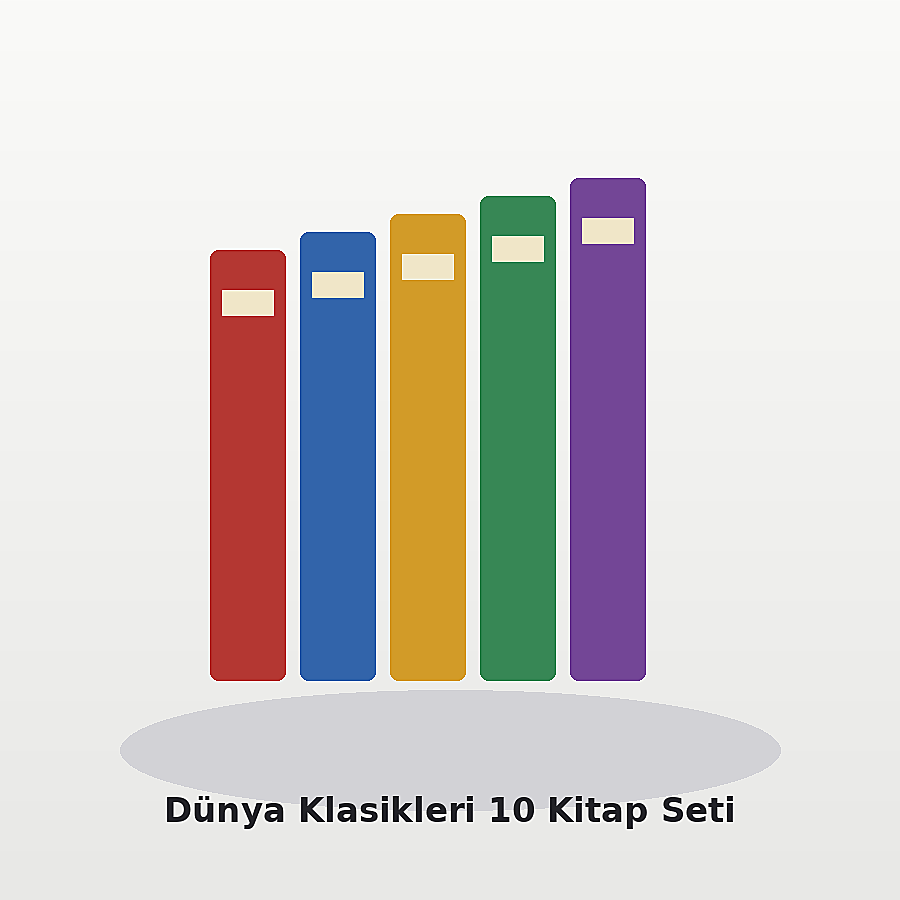 Dünya Klasikleri 10 Kitap Seti - 34. Seri