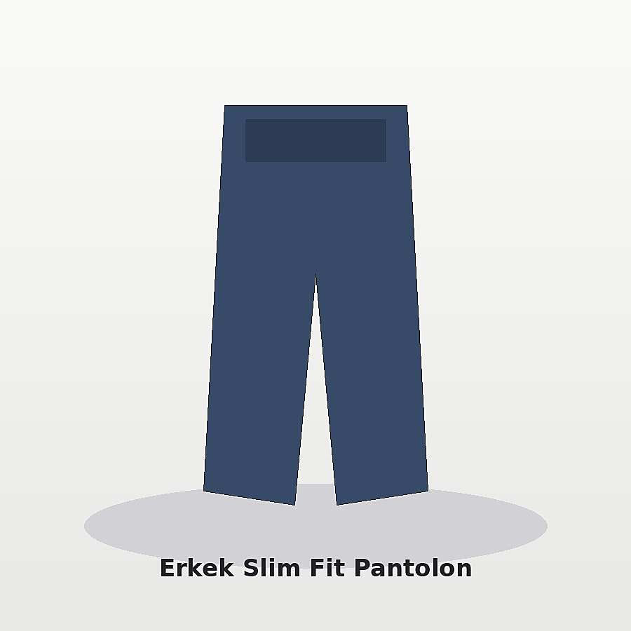 Erkek Slim Fit Pantolon - 31. Seri