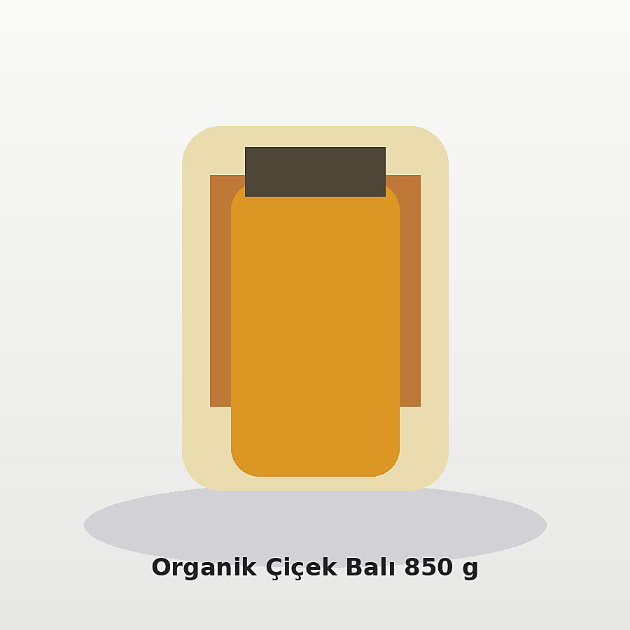 Organik Çiçek Balı 850 g - 100. Seri